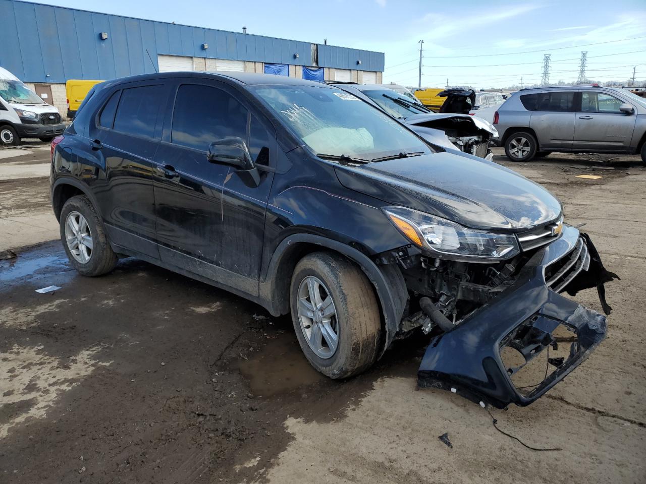 2019 Chevrolet Trax Ls VIN: 3GNCJKSB8KL383980 Lot: 42691294