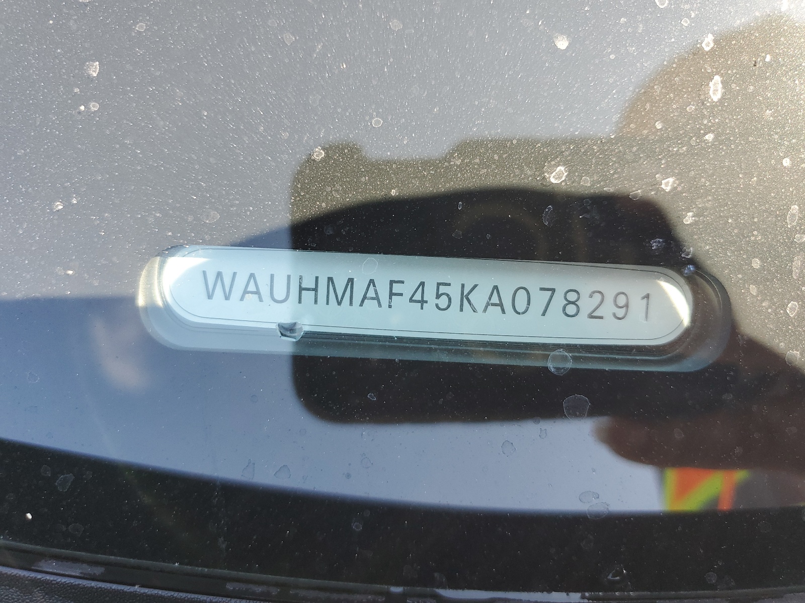 WAUHMAF45KA078291 2019 Audi A4 Premium Plus