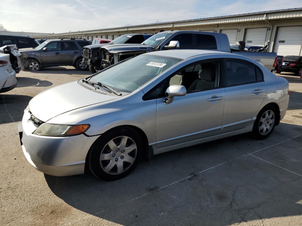 2008 Honda Civic Lx VIN: 2HGFA165X8H320564 Lot: 41613134