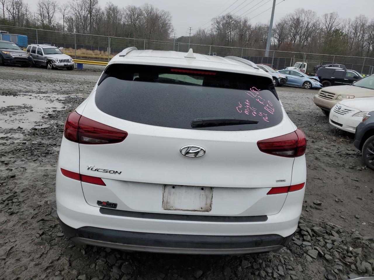 2021 Hyundai Tucson Limited VIN: KM8J3CALXMU365141 Lot: 42674634