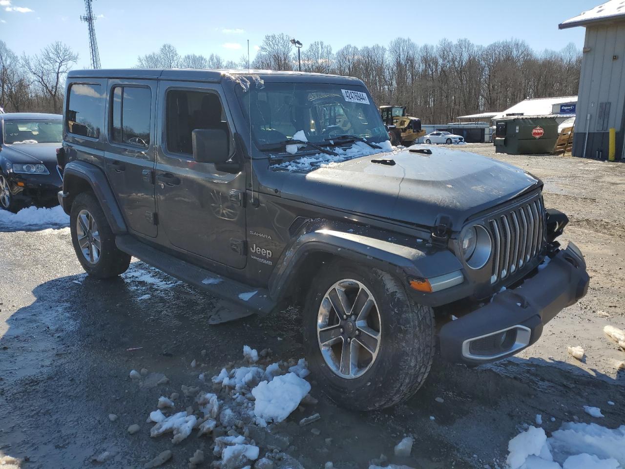 2018 Jeep Wrangler Unlimited Sahara VIN: 1C4HJXEG0JW184353 Lot: 42476944