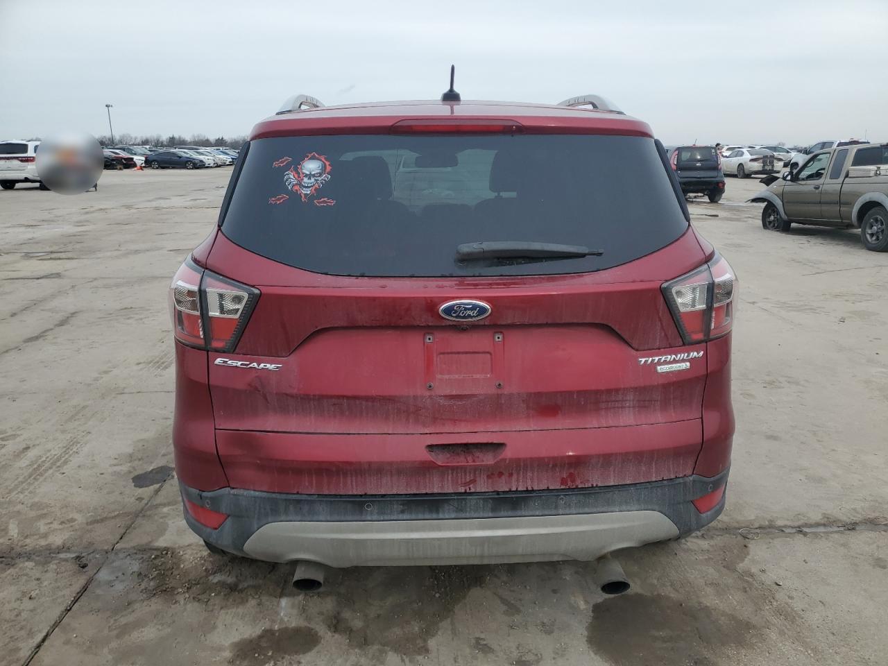 2017 Ford Escape Titanium VIN: 1FMCU0JD3HUB43012 Lot: 50543504