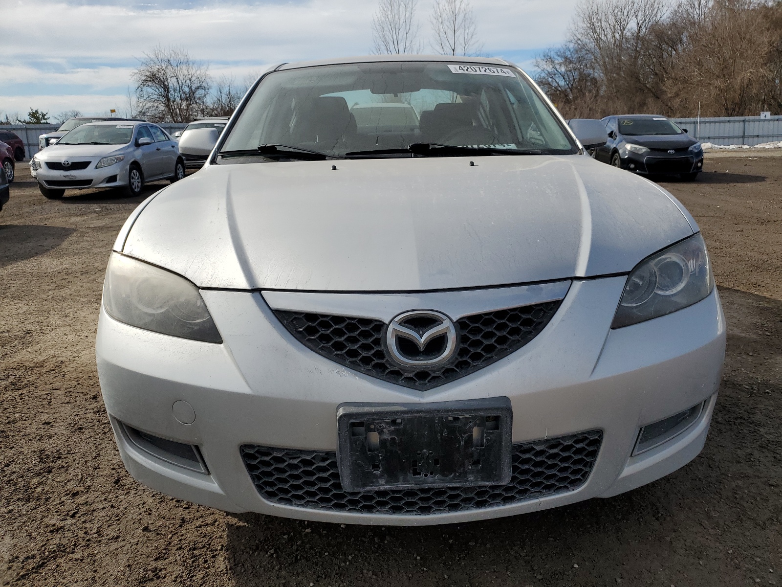 JM1BK32FX81125857 2008 Mazda 3 I