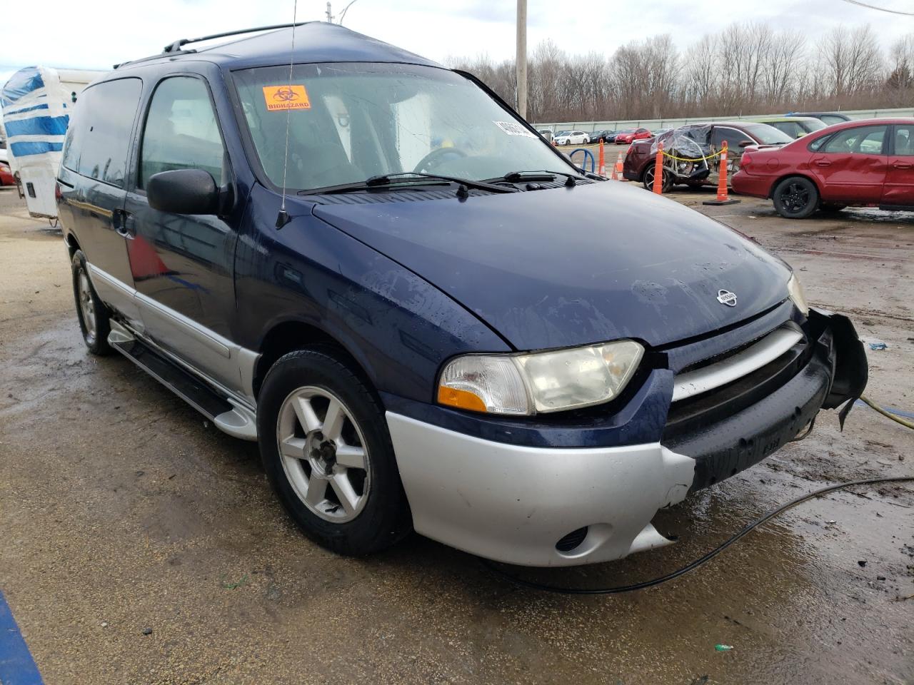 2001 Nissan Quest Gle VIN: 4N2ZN17T61D817754 Lot: 40667144