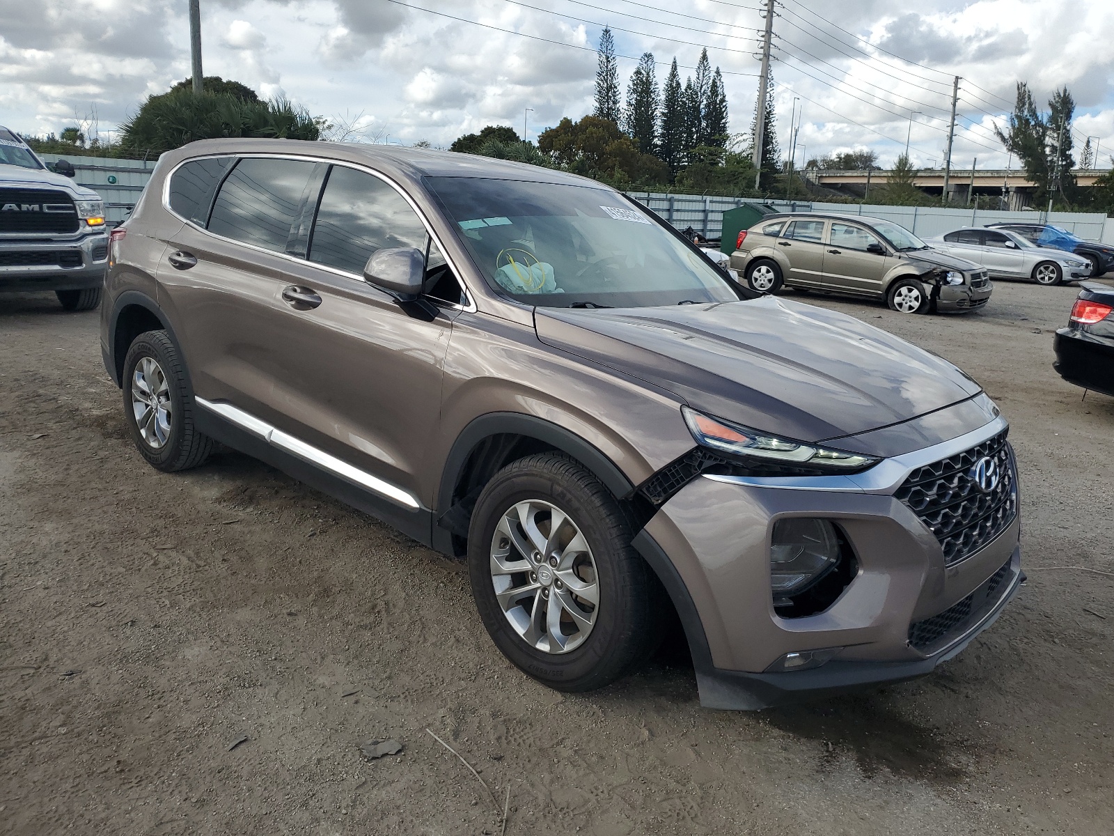 5NMS33AD8LH258855 2020 Hyundai Santa Fe Sel