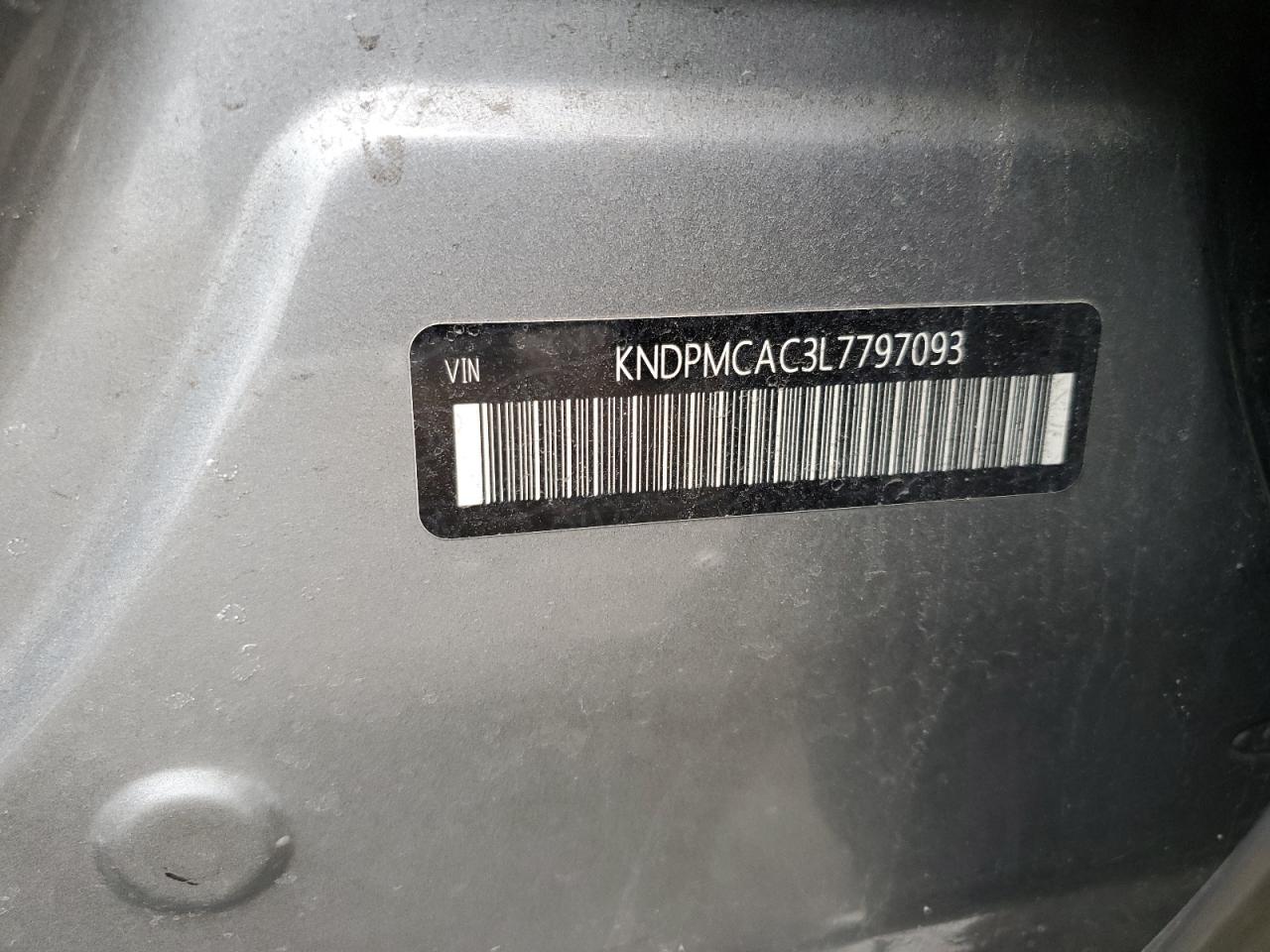 KNDPMCAC3L7797093 2020 Kia Sportage Lx