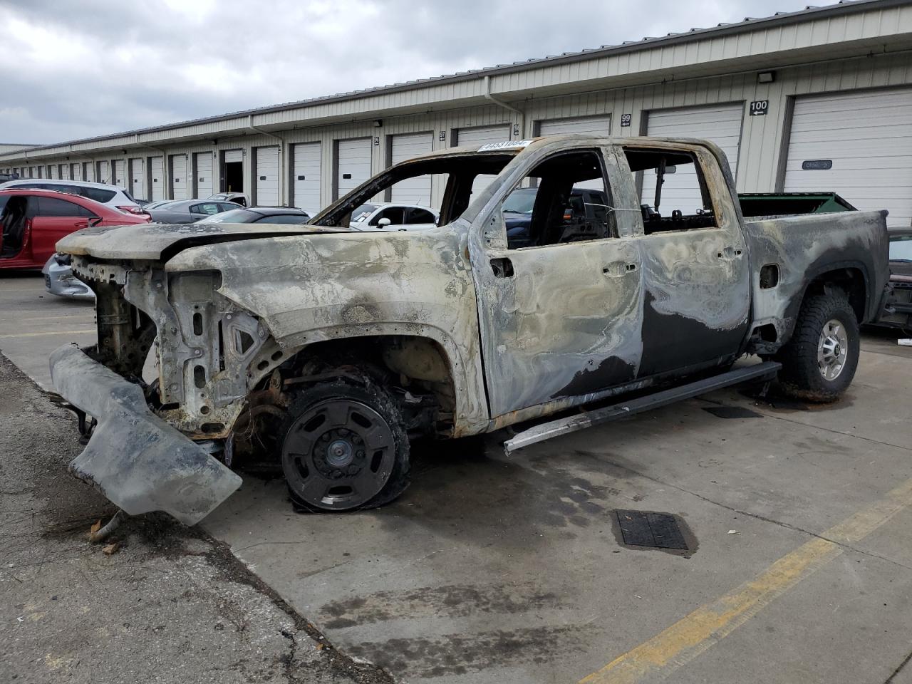 2022 Chevrolet Silverado K2500 Custom de vânzare în Louisville, KY - Burn
