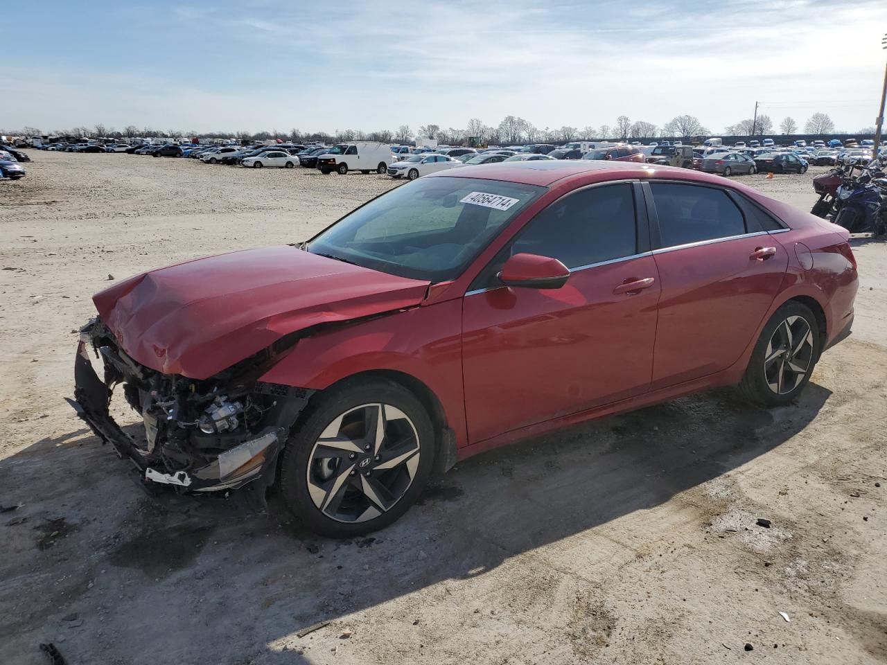 2022 Hyundai Elantra Sel VIN: KMHLN4AG5NU341083 Lot: 40564714