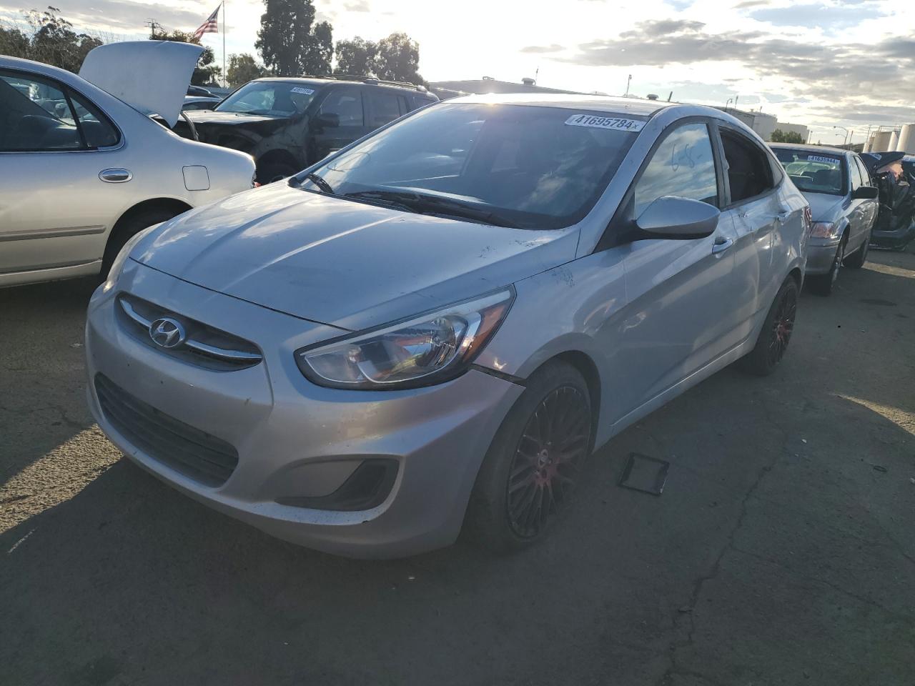 2016 Hyundai Accent Se VIN: KMHCT4AE1GU094247 Lot: 41695784