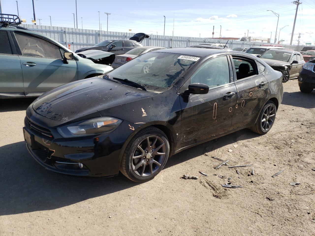 1C3CDFBB9GD539596 2016 Dodge Dart Sxt