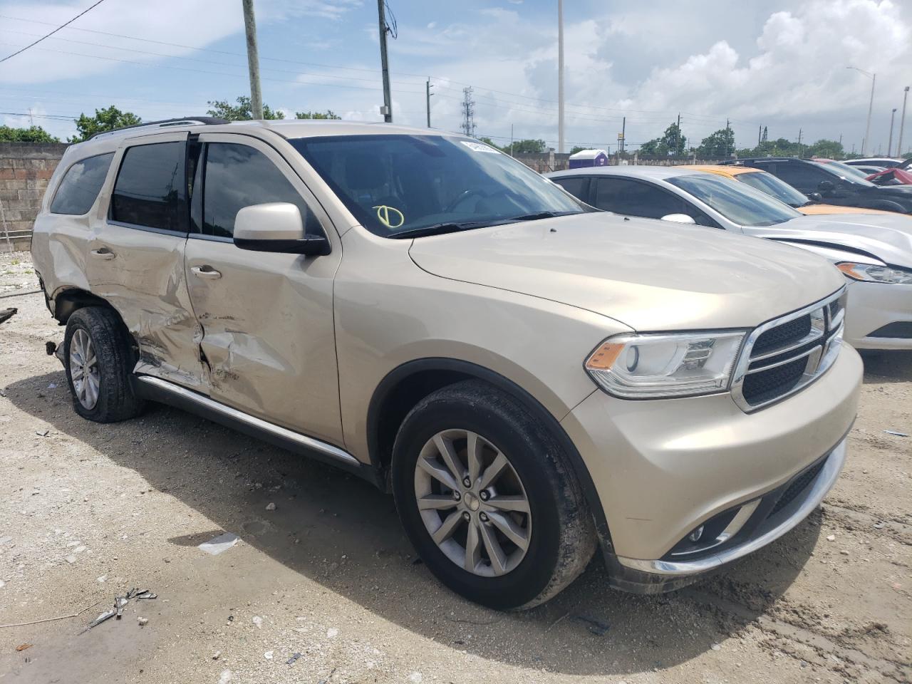 2014 Dodge Durango Sxt VIN: 1C4RDHAG5EC971961 Lot: 42633364