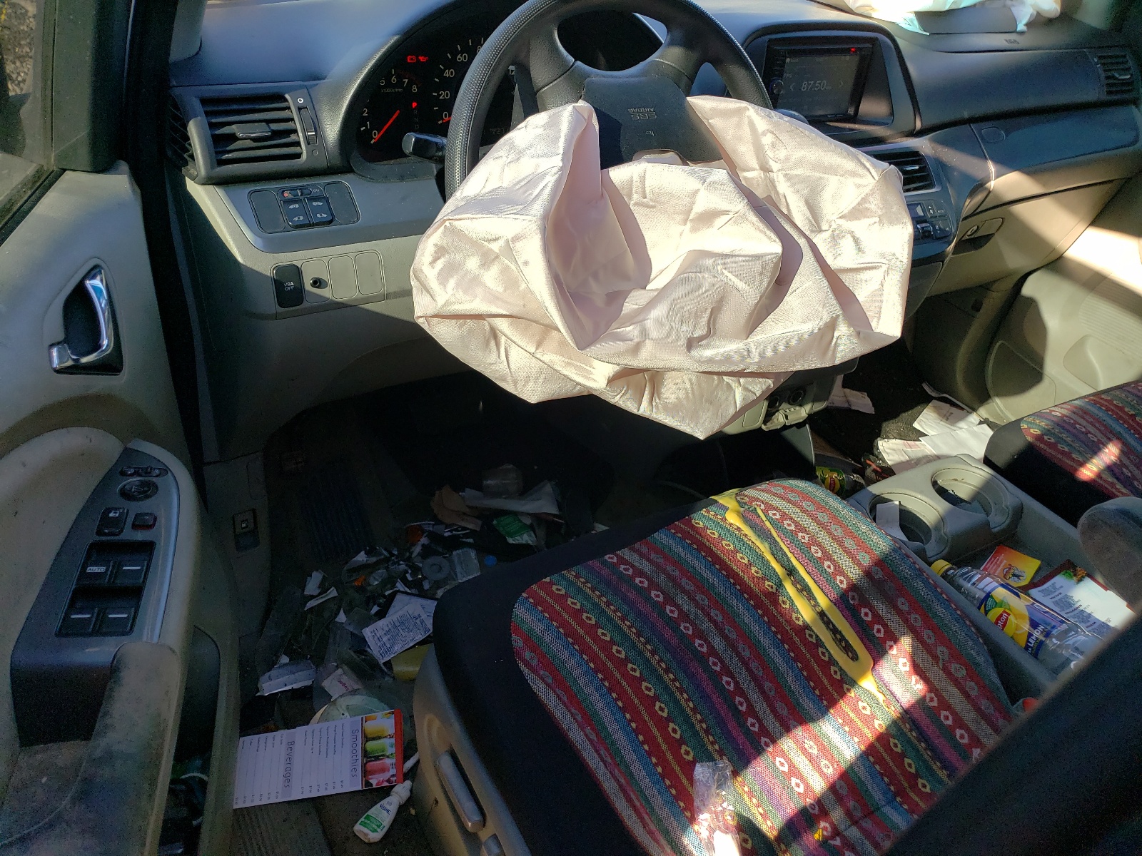 5FNRL38427B412214 2007 Honda Odyssey Ex