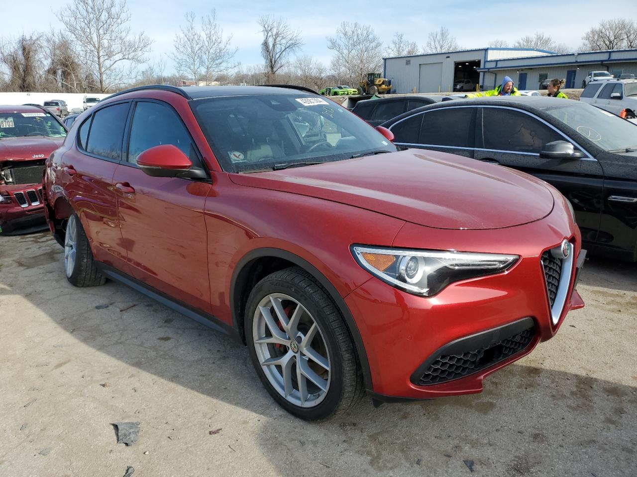 2018 Alfa Romeo Stelvio Ti Sport VIN: ZASFAKNN3J7B67248 Lot: 42681384