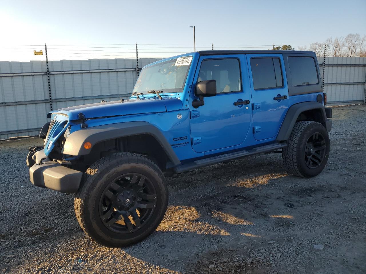 2015 Jeep Wrangler Unlimited Sport VIN: 1C4BJWDG8FL505968 Lot: 41265744