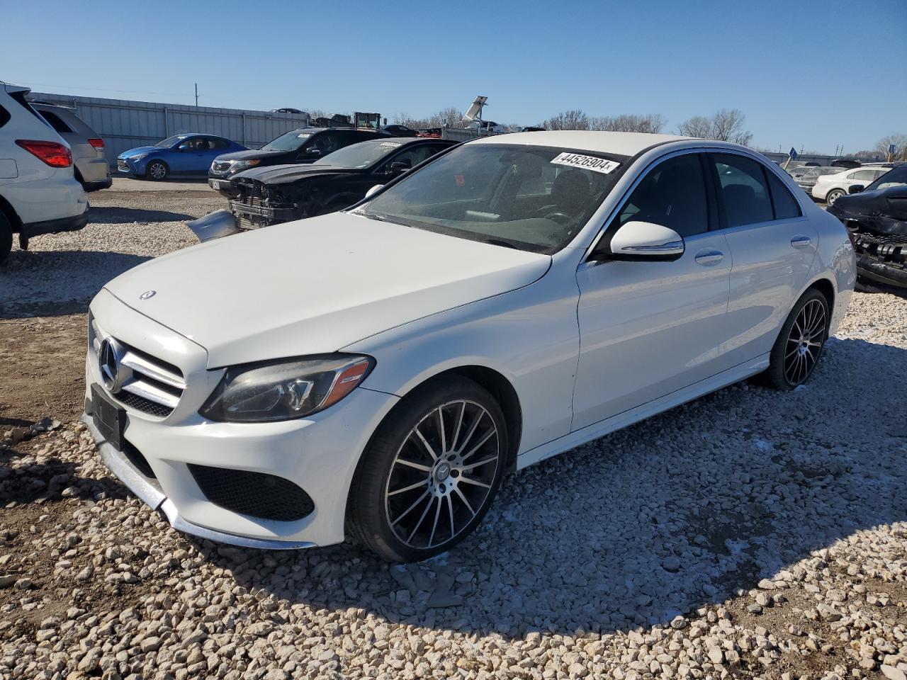 2015 Mercedes-Benz C 300 4Matic VIN: 55SWF4KB8FU009505 Lot: 44526904