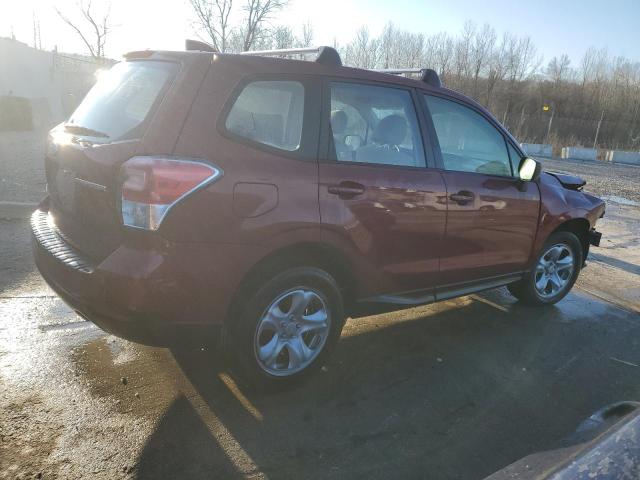  SUBARU FORESTER 2018 Бургунди