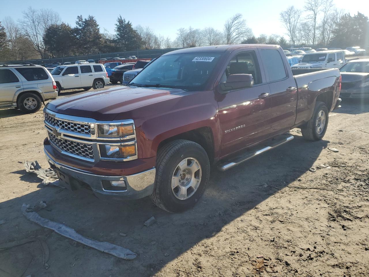 2015 Chevrolet Silverado K1500 Lt VIN: 1GCVKREC3FZ255432 Lot: 42330604