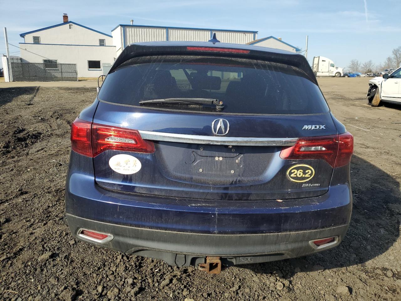 2014 Acura Mdx Technology VIN: 5FRYD4H43EB023186 Lot: 55169994