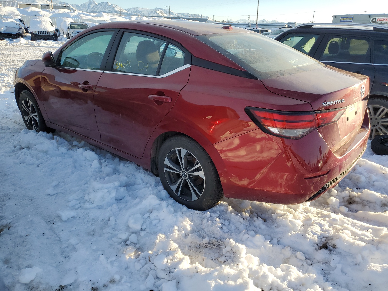 2021 Nissan Sentra Sv vin: 3N1AB8CV5MY281800