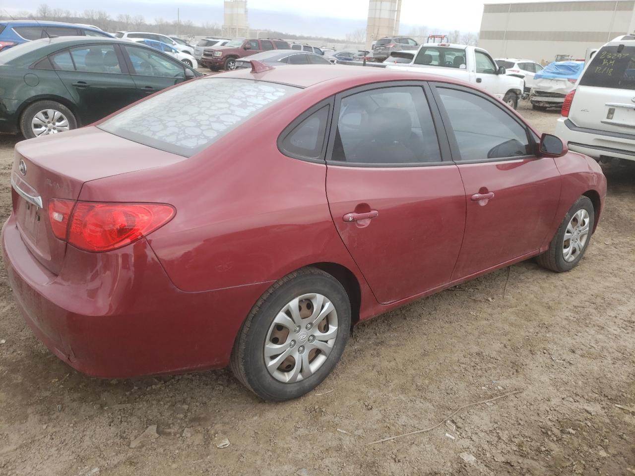 2010 Hyundai Elantra Blue VIN: KMHDU4AD3AU198111 Lot: 41048264