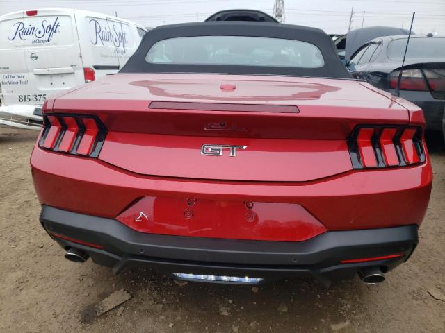  FORD MUSTANG 2024 Красный