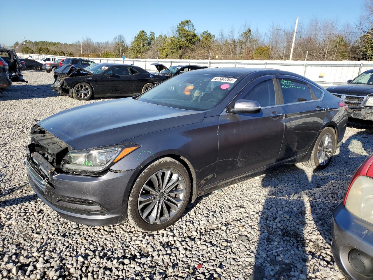 KMHGN4JE2FU082585 2015 Hyundai Genesis 3.8L