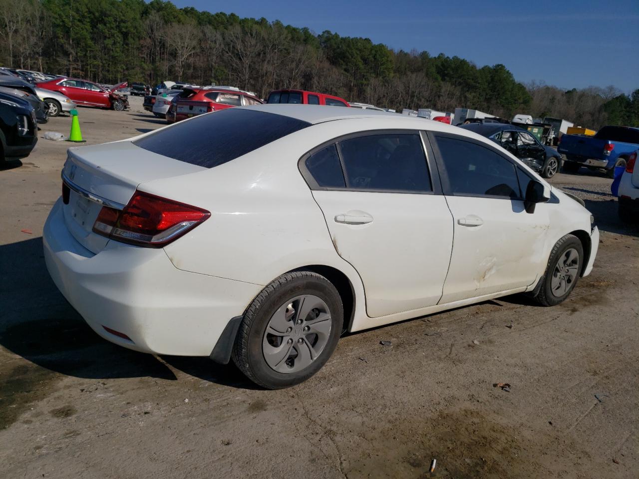 2013 Honda Civic Lx VIN: 2HGFB2F50DH579285 Lot: 43775024