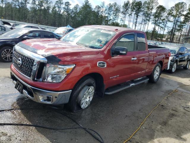  NISSAN TITAN 2017 Burgundy