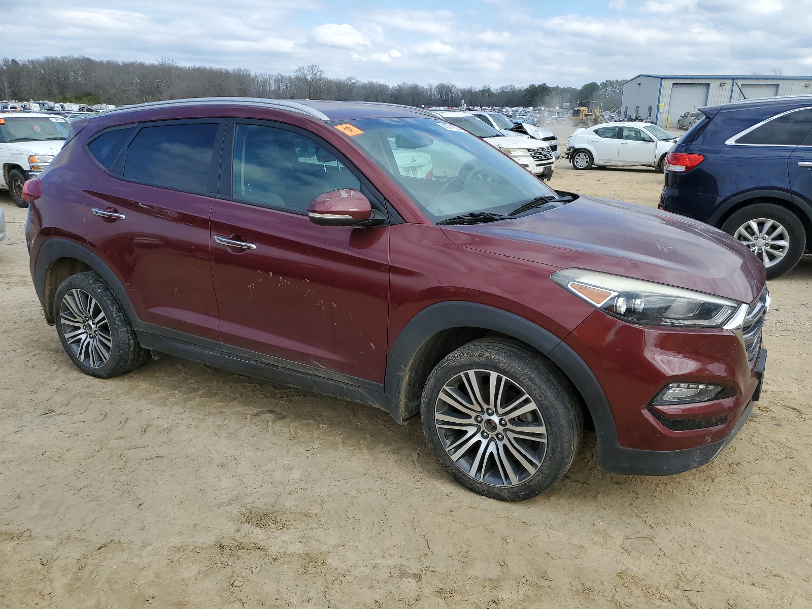 2016 Hyundai Tucson Limited vin: KM8J33A26GU112300