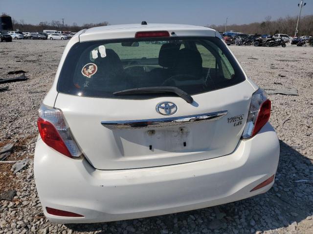  TOYOTA YARIS 2014 Белы