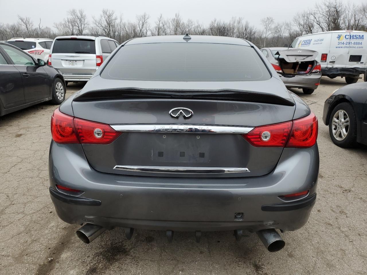 VIN JN1BV7AR2FM392628 2015 INFINITI Q50 no.6