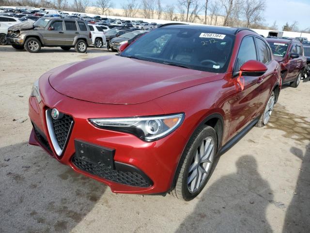  ALFA ROMEO STELVIO 2018 Красный