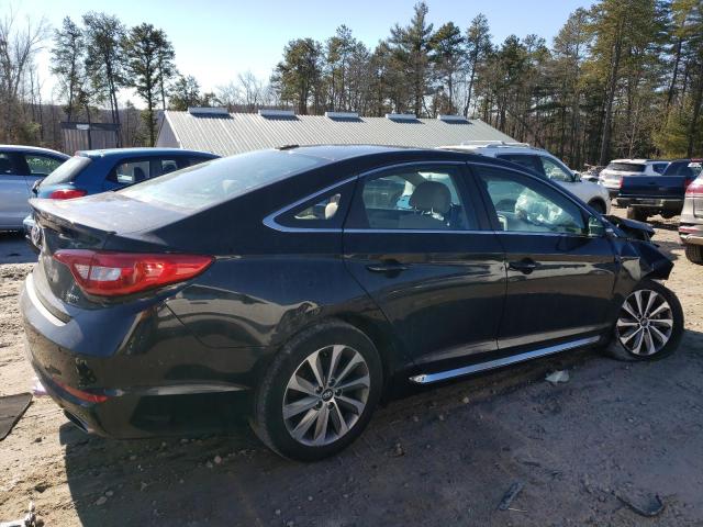  HYUNDAI SONATA 2016 Черный