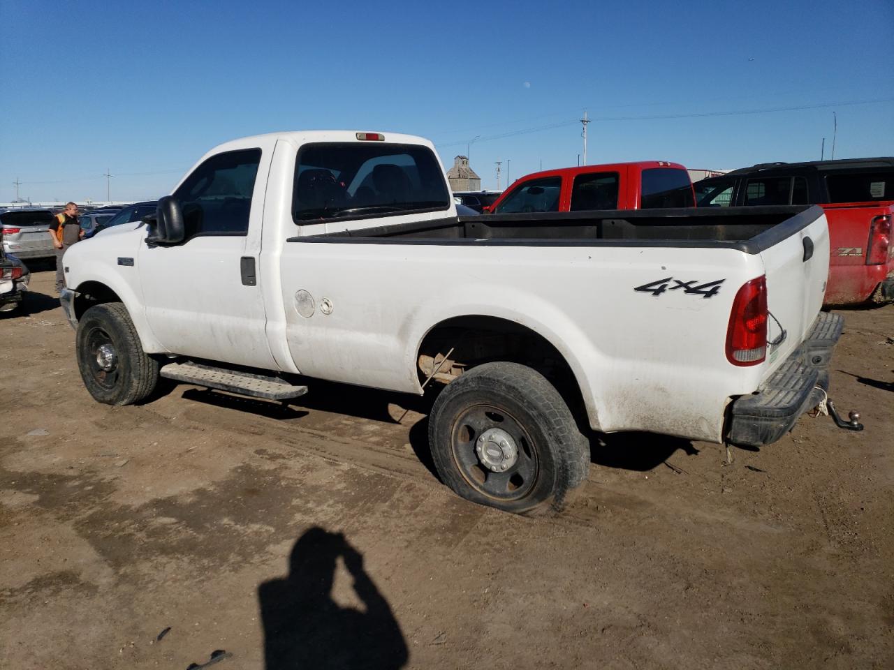 2004 Ford F250 Super Duty VIN: 1FTNF21S44EE07733 Lot: 55551064