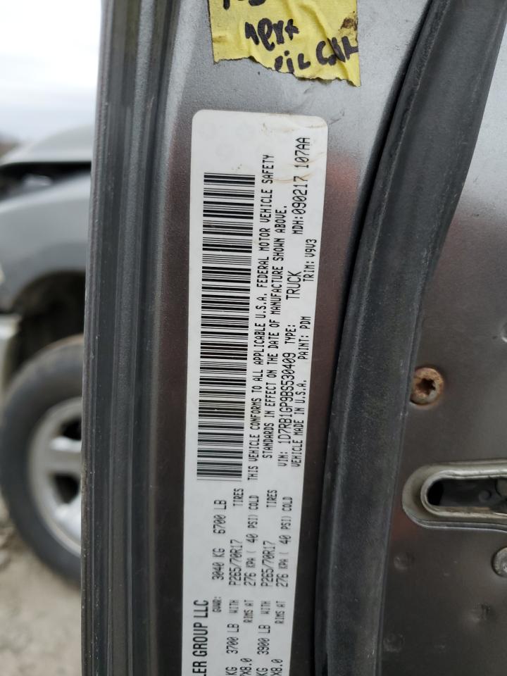 1D7RB1GP9BS530409 2011 Dodge Ram 1500