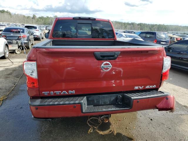  NISSAN TITAN 2017 Burgundy