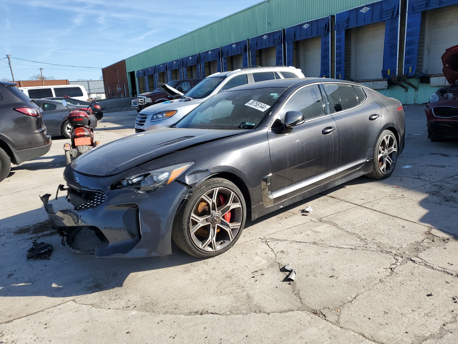 2021 Kia Stinger Gt vin: KNAE35LC7M6088318