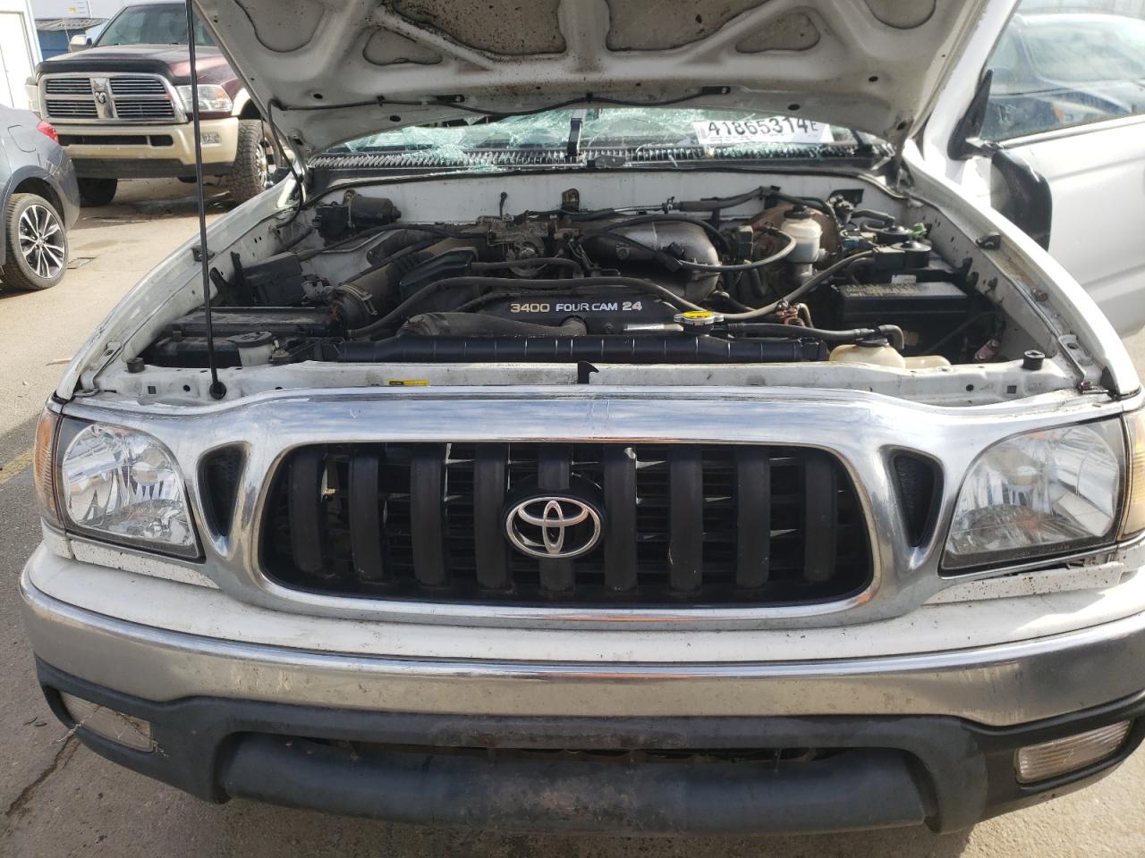 2001 Toyota Tacoma Xtracab Prerunner VIN: 5TESN92N21Z760424 Lot: 41865314