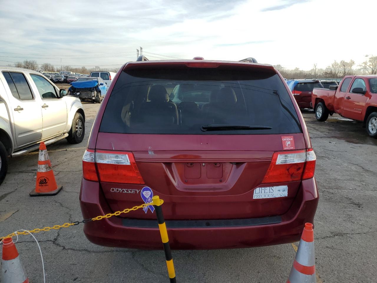 2006 Honda Odyssey Exl VIN: 5FNRL38736B056848 Lot: 64786824