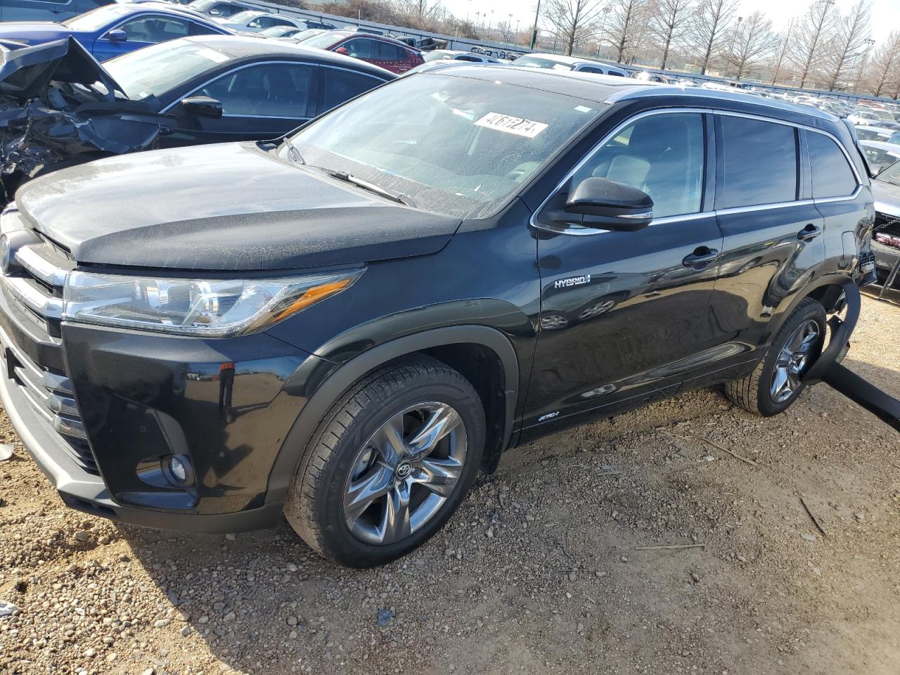 5TDDGRFH7KS065796 2019 Toyota Highlander Hybrid Limited