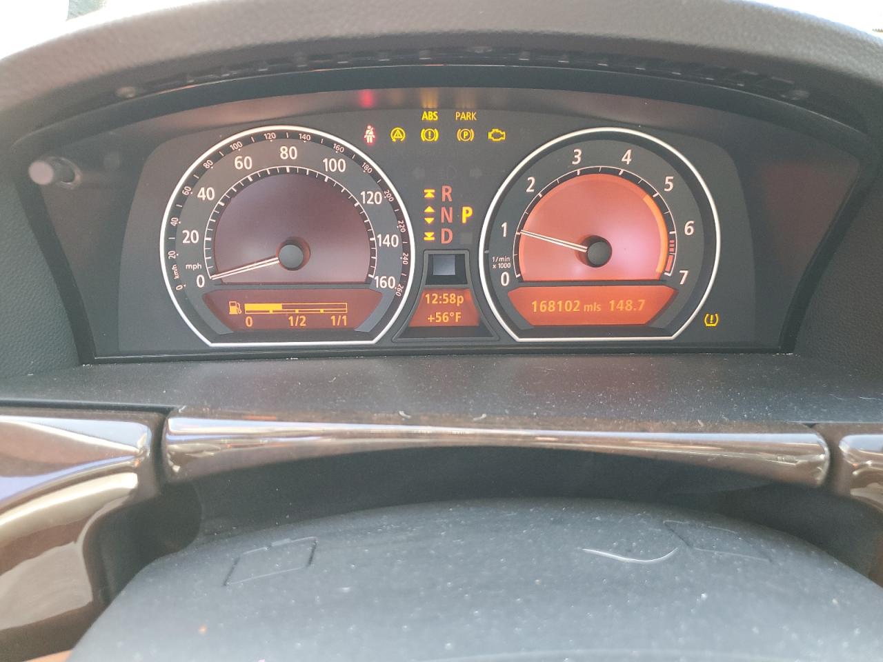 2007 BMW 750 VIN: WBAHN83577DT65155 Lot: 43366784