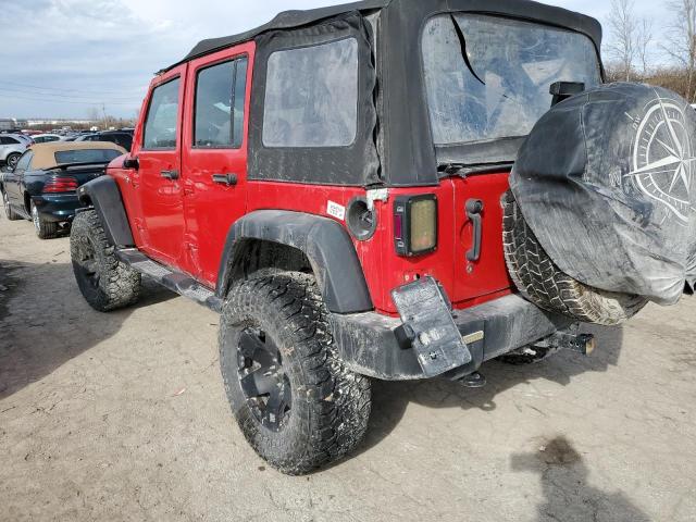  JEEP WRANGLER 2014 Красный