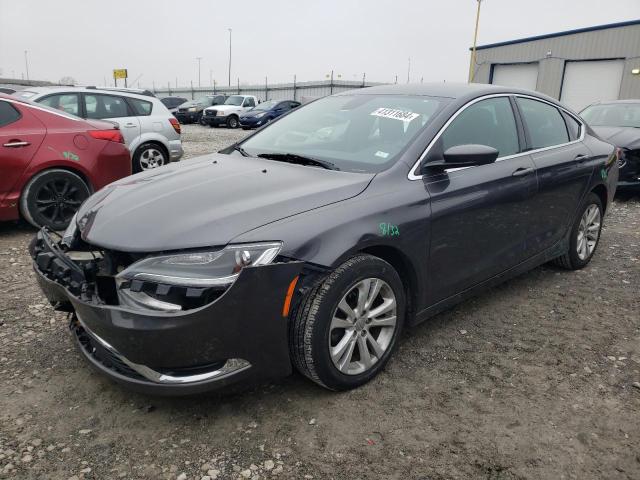 2015 Chrysler 200 Limited продається в Cahokia Heights, IL - Front End