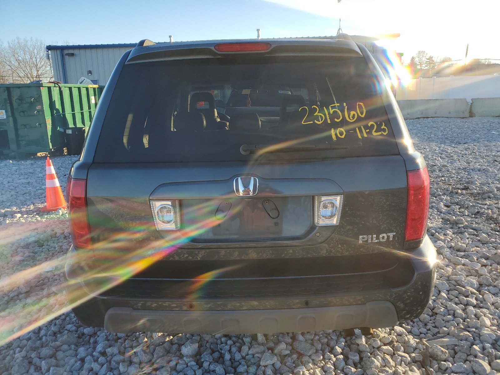 2HKYF18785H567396 2005 Honda Pilot Exl