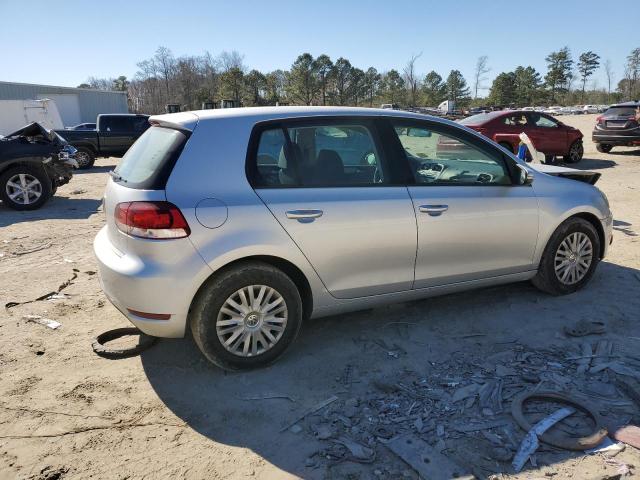  VOLKSWAGEN GOLF 2014 Серебристый