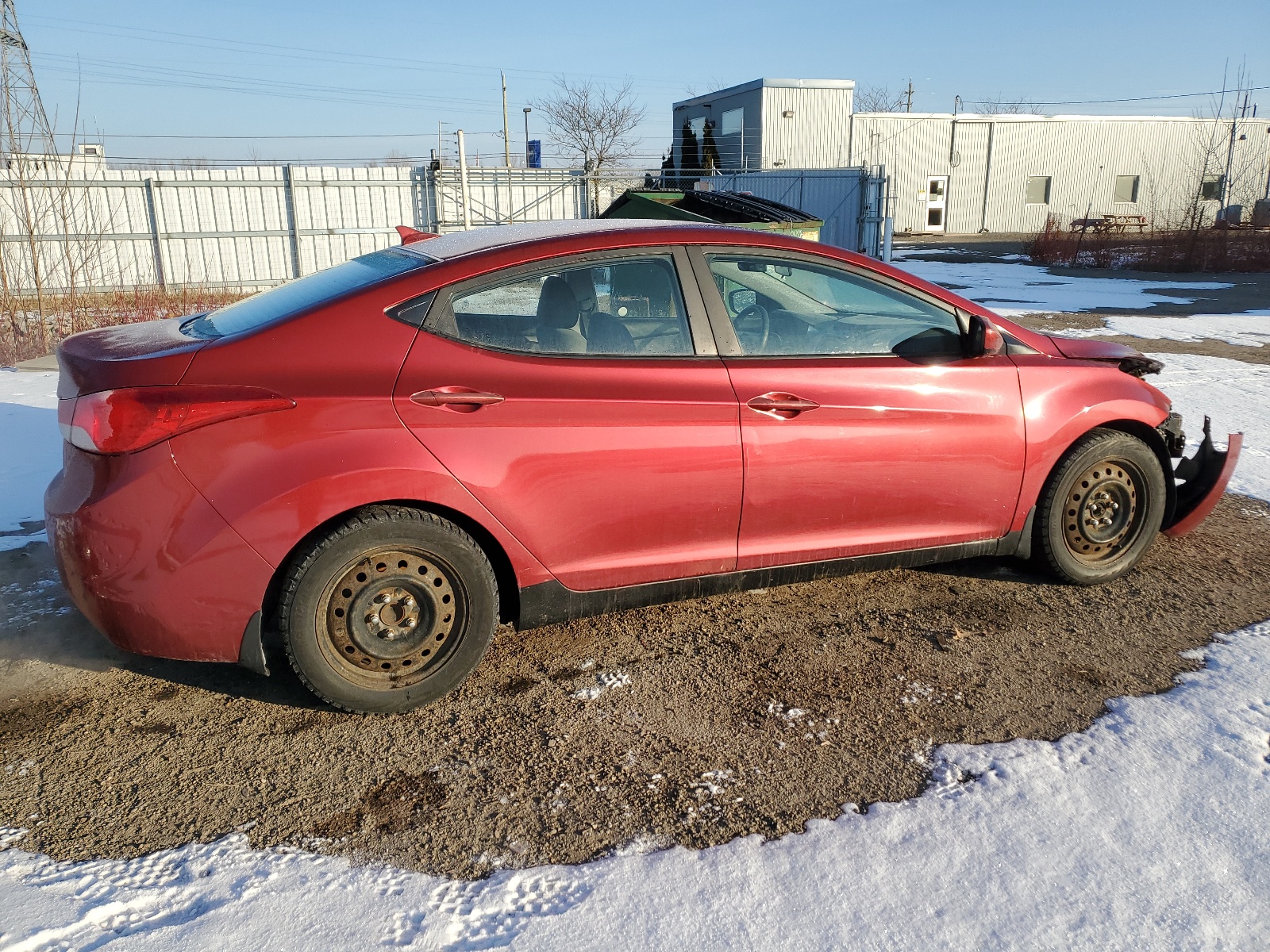 5NPDH4AE2CH129182 2012 Hyundai Elantra Gls