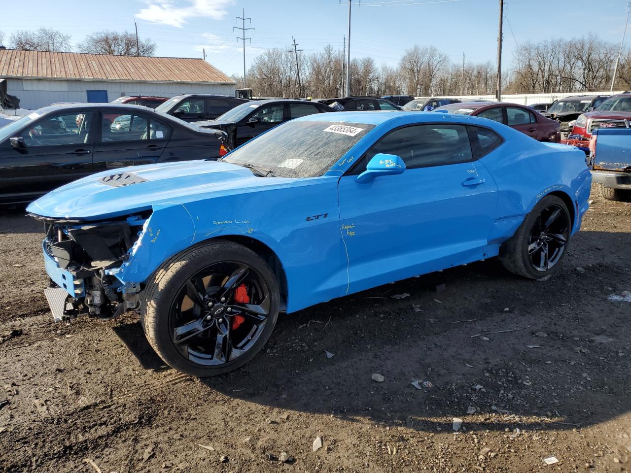 2023 Chevrolet Camaro Lt1 VIN: 1G1FF1R75P0101777 Lot: 43385364