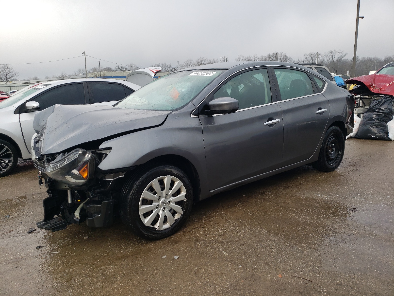 2019 Nissan Sentra S vin: 3N1AB7AP5KY358581