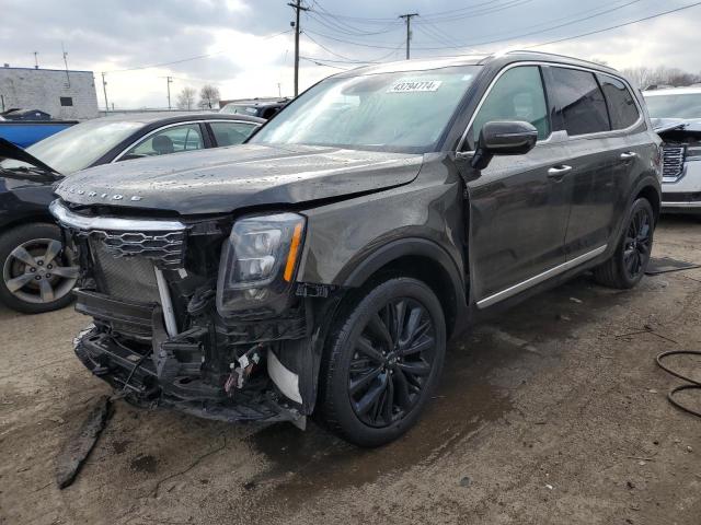 2021 Kia Telluride Sx للبيع في Chicago Heights، IL - Front End