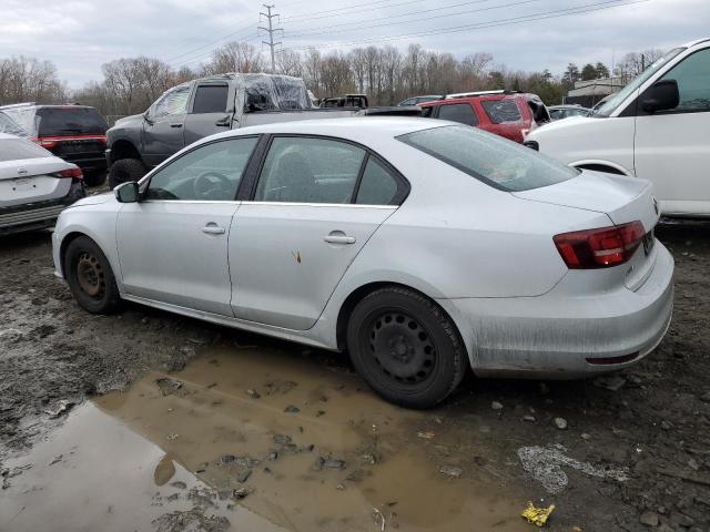  VOLKSWAGEN JETTA 2017 Серебристый